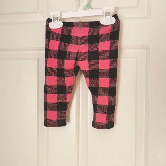 3/$15 Carter's girls fleece lined leggings - Picture 1 of 3